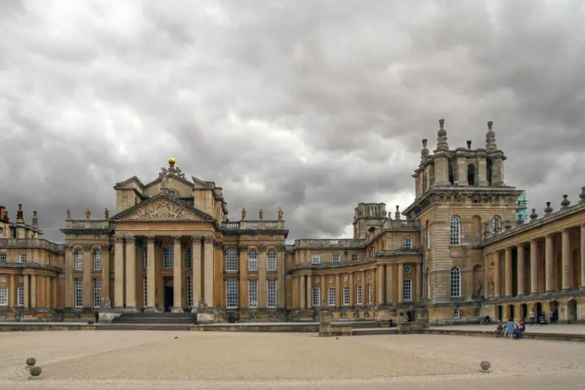 blenheim palace, castle, world heritage