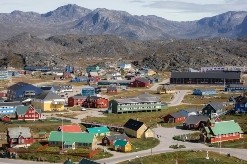 aerial photo of houses